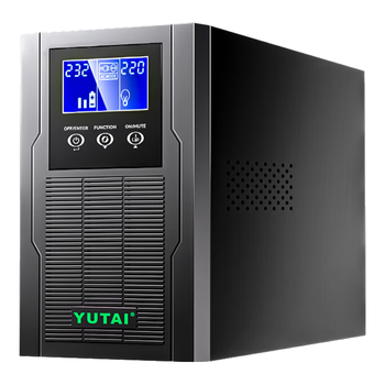 宇泰在线式ups不间断电源1KVA/1000W标机企业办公电脑服务器断电延时稳压备用ups YT6101S