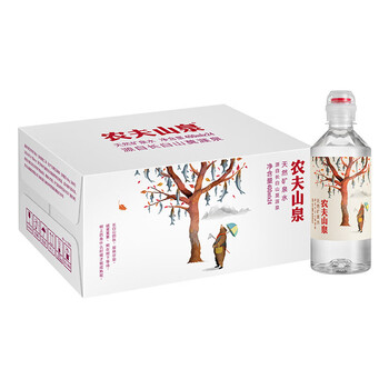 农夫山泉 长白山 天然矿泉水 学生饮用水 运动盖 400ml*24瓶