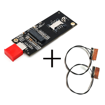 凯元达 M.2 /NGFF 4G 5G网卡 转USB转接板 含拓展SIM卡槽NGFF模块转USB+天线2根