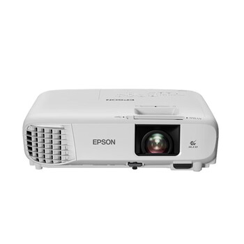 爱普生（EPSON）CB-FH06 投影仪 商用办公学校培训投影机（1080P全高清 3500流明 支持侧投 短距离投影）