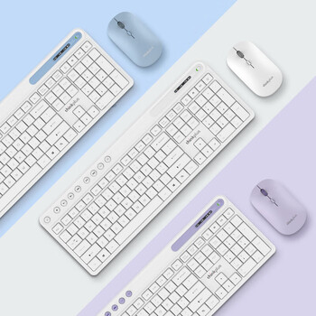 联想(Lenovo)thinkplus K225 Pro 商用办公无线静音键盘 多彩时尚 纤薄机身 紫白 联想(Lenovo)thinkplus K225 Pro 商用办公无线静音键盘 多彩时尚 纤薄机身 紫白