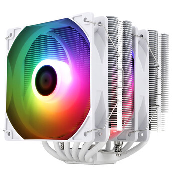 Thermalright(利民)Peerless Assassin 120 SE WHITE ARGB 绝双刺客 风冷散热器6热管双塔 PA120 SE WHITE ARGB Thermalright(利民)Peerless Assassin 120 SE WHITE ARGB 绝双刺客 风冷散热器6热管双塔 PA120 SE WHITE ARGB