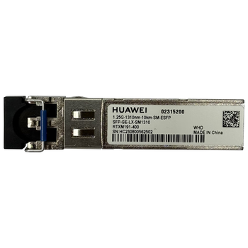 华为（HUAWEI）SFP-GE-LX-SM1310 华为光模块 千兆单模光纤模块(1310nm,10km,LC)【京仓发货】三年质保只换不修