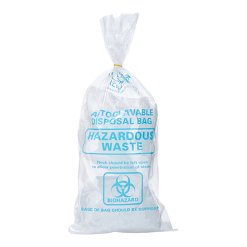 比克曼生物（BKMAM）耐高温高压灭菌袋医疗生物垃圾袋实验室工业废弃物垃圾袋 透明PP复合61*81cm50个 1袋