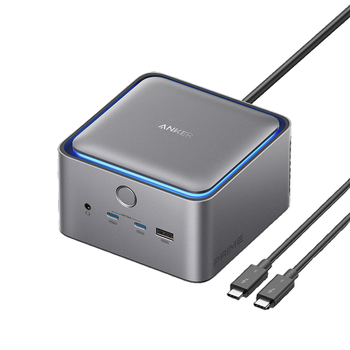 ANKER Prime TB5【intel认证】安克雷电5扩展坞双8K三屏异显PD快充120Gbps坞站2.5G网口适MacOS/Windows