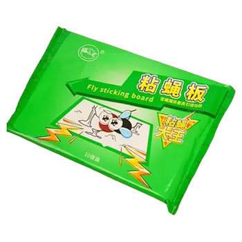 锐本粘蝇纸60张粘蚊子苍蝇纸沾蝇板强力蝇虫贴灭杀果蝇小飞虫捕蝇神器