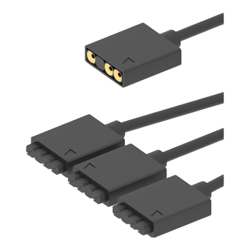 佳翼（JEYI）风扇ARGB一分三延长线 神光同步集线器 ARGB 5V拓展线 ARGB-HUB13