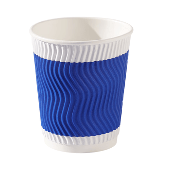 美厨（maxcook）一次性杯子纸杯咖啡杯加厚防烫办公家用商务杯280ml 50只MCPJ2160