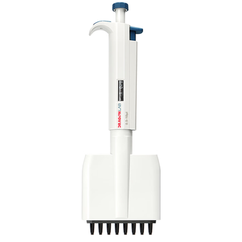 大龙（DLAB）实验室微量可调移液器多道大容量移液枪 半支消毒8道可调 0.5-10μl