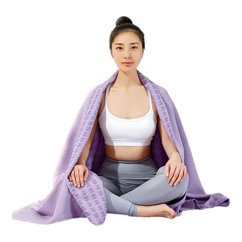 奥义瑜伽铺巾加宽82cm瑜伽毯吸汗防滑隔寒瑜伽巾毯子超薄便携瑜伽垫