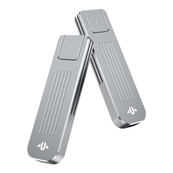 佳翼（JEYI）M.2 NVMe高速散热移动硬盘盒 Type-C USB3.1笔记本台式外置盒防震固态硬盘盒子