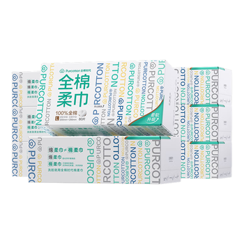 全棉时代【孙颖莎同款】洗脸巾 80抽*8盒一次性100%棉柔巾毛巾便携20*20CM