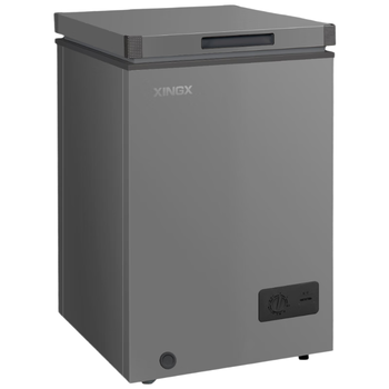 星星繁星系列100L单温家用小型冰箱冰柜大容量减霜保鲜净味节能冰箱冷藏冷冻两用冷柜 BD/BC-100NC/X