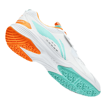 李宁（LI-NING）羽毛球鞋全能王V男女情侣款男鞋网球鞋乒乓球鞋运动鞋 浅松绿 39 