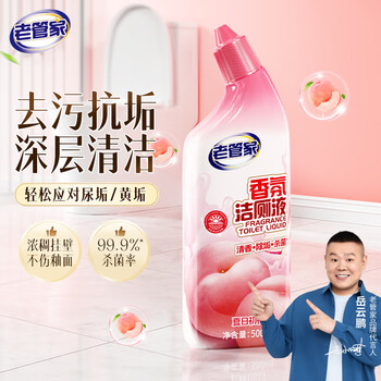 老管家 香氛洁厕液洁厕剂马桶厕所除臭去黄除菌去味清洁剂 500ml*2瓶