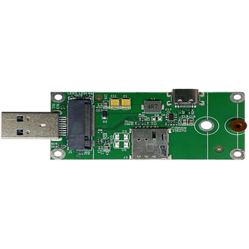 凯元达 M.2 NGFF转USB3.0通信 RM500Q转接板SIM卡热插拔 5G模组开发板(USB3.0+TYPE-C双接口)