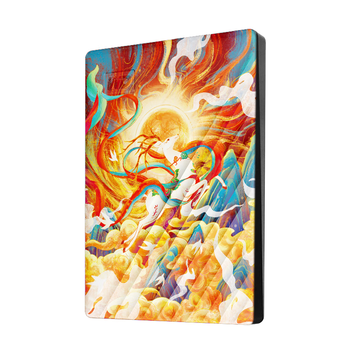 西部数据（WD）移动硬盘2TB USB3.0 2.5英寸 机械硬盘 笔记本电脑外接 加密备份 大容量存储 彩绘定制款鹿踏祥云