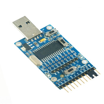 鑫凯辰 CH341AUSB转I2C/IIC/SPI/UART/TTL适配器3.3V5V伏电平安卓