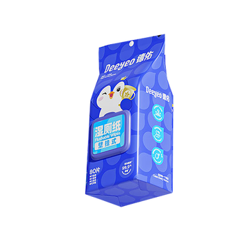 DEEYEO湿厕纸壁挂式清洁湿纸巾厕所湿巾 80抽*3包