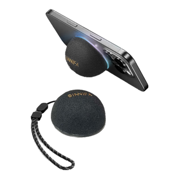 BINNIFA磁吸音响A80mini无线蓝牙户外音响超便携迷你低音炮音响 登山露营旅行运动随身音箱氛围高音质礼物