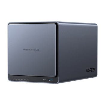 绿联 私有云DX4600 Pro 16T四盘位Nas网络存储硬盘服务器相册备份文件同步 手机扩容适用iPhone16