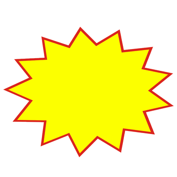 洧宜价格标签爆炸贴惊爆价格展示牌特价促销牌爆款价格签商品超市店庆活动签纸100张装送笔