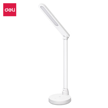 得力（deli）（HWM）触控无极调光可折叠台灯灯头可旋转120°充电插电两用4300ALED