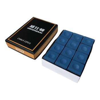 威仕顿台球巧克粉 无尘黑八九球皮头擦枪粉桌球杆配件用品装备 油性