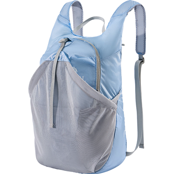 骆驼（CAMEL）可折叠登山皮肤包旅游骑行双肩背包 W9B31L8013C 清晖蓝