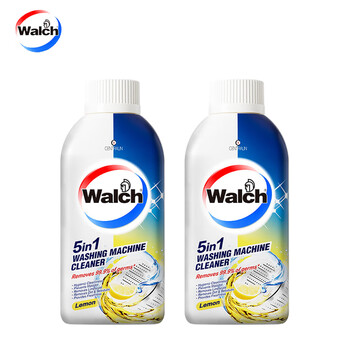 威露士洗衣机清洗剂清洁除菌液柠檬250ml 滚筒波轮除垢杀菌除菌除臭 2瓶
