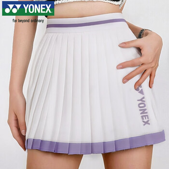 尤尼克斯尤尼克斯网球服时尚专业百褶显瘦百搭网球短裙裤220145TCR白L