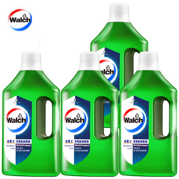 威露士消毒液【大瓶实惠 杀菌祛味】多用途消毒液1.5L×4瓶家具地板消毒