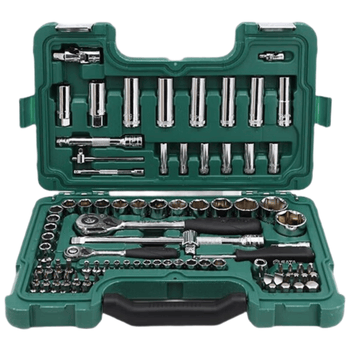世达（SATA）88件6.3x12.5MM系列棘轮扳手套筒组套汽修工具09013