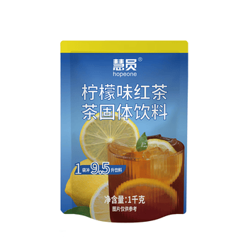 慧员（hopeone）柠檬红茶速溶粉1kg低脂浓缩冲饮固体果汁饮料商用家用