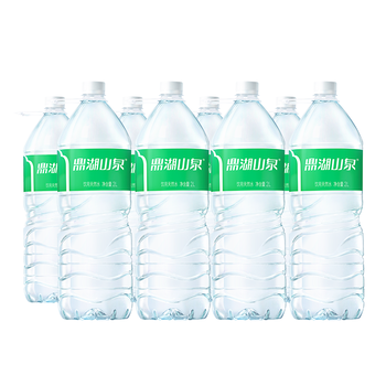 鼎湖山泉饮用天然水2L*8瓶膜包装  大瓶饮用天然水非矿泉水
