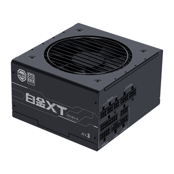 先马(SAMA)白金XT850W 黑色ATX3电脑电源 80PLUS/PPLP双白金/12V-2x6/台系大电容/压纹线/稳压5070Ti 9070XT