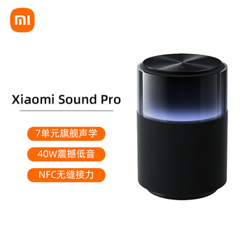 小米 蓝牙音箱 Sound Pro 7单元旗舰声学 40W大尺寸低音单元 音乐互联 小爱智能音箱