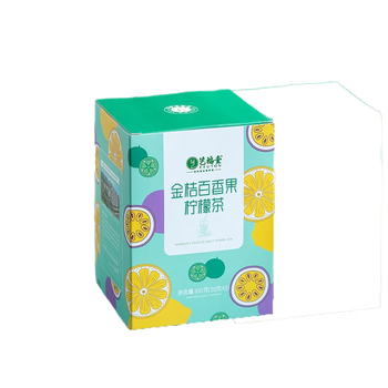 艺福堂 金桔百香果柠檬茶 泡水喝 养生水果茶 100g/盒