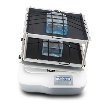 大龙（DLAB）实验室摇床混匀振荡器圆周线性翘板三维摇床数显定时调速 10-80rpm 双层托盘SK-R1807-S