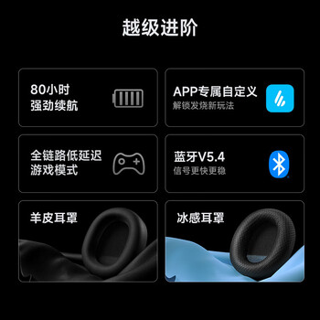 漫步者G2pro 头戴式耳机 USB7.1声道 黑色