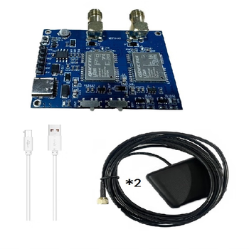 凯元达 双频模块RTK厘米级高精度定位定向差分导航GNSS可替UM982 LC29HEA双模块移动站模块板+双频天线*2