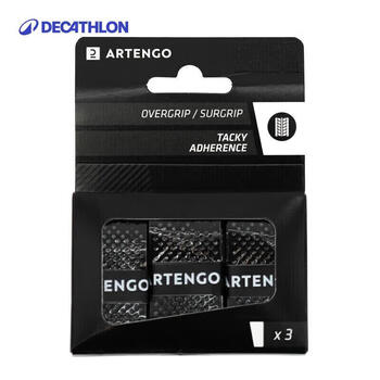 迪卡侬网球拍吸汗带手胶抦皮训练标志盘标志条粘性吸汗带3条装-2132320