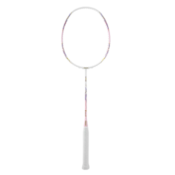 川崎（KAWASAKI）羽毛球拍星月夜全碳素5u超轻进攻型单拍礼盒款星辉粉冰蓝线