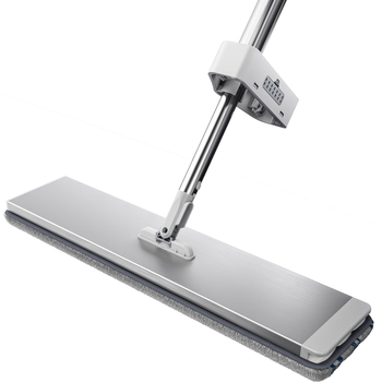 太太乐平板拖把50cm 2配布铝合金免手洗50cm家用一拖净