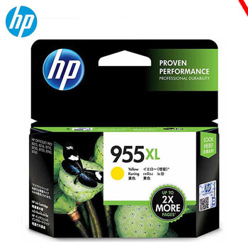 惠普（HP）原装墨盒 L0S69AA 955XL 黄色高容量 适用于Pro 8210/8216/8710/8720/8730/7720/7730/7740