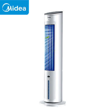 美的【强劲制冷】APP智能操控冷风扇/负离子净化加湿落地空调扇/冷风机/水冷无叶塔扇/小空调AAF10MR