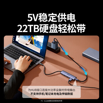 绿联Type-C扩展坞 USB-C扩展器3.0分线器 4口集线器HUB拓展坞转换器 适用苹果16笔记本Mac平板iPad 绿联Type-C扩展坞 USB-C扩展器3.0分线器 4口集线器HUB拓展坞转换器 适用苹果16笔记本Mac平板iPad
