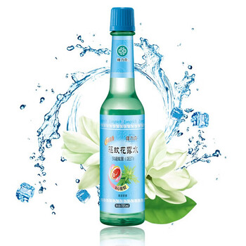 隆力奇（HWM）花露水蛇胆经典款玻璃瓶清凉祛痱止痒驱蚊195ml*30瓶