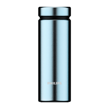 飞利浦（PHILIPS）纯钛保温杯茶水分离水杯男女士商务泡茶杯节日送礼支持定制刻字
