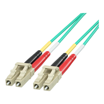 广昌兴(G.C.X)万兆多模光纤跳线LC-LC20M OM4双工2个芯阻燃低烟无卤 LSZH耐弯折抗弯曲数据中心机房布线